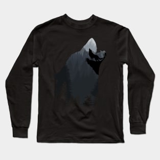 WOLF HOWL Long Sleeve T-Shirt